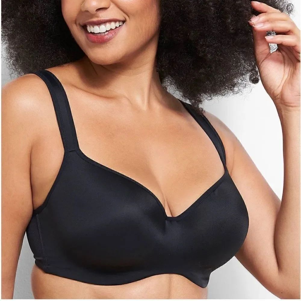 Cacique Lane Bryant Light Lined padded comfort No Wire Bra plus size 42DDD